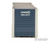 Walthers Scenemaster 8524 53’ Singamas Corrugated-Side Container - Assembled -- Umax (Blue White)