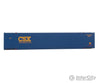 Walthers Scenemaster 8528 53’ Singamas Corrugated-Side Container - Assembled -- Csx Intermodal