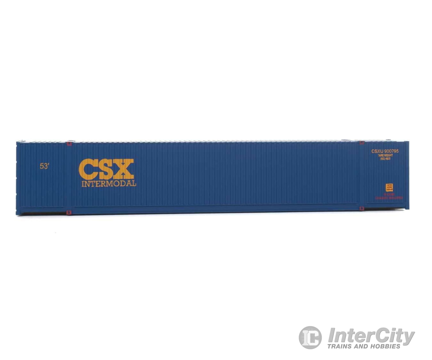 Walthers Scenemaster 8528 53’ Singamas Corrugated-Side Container - Assembled -- Csx Intermodal