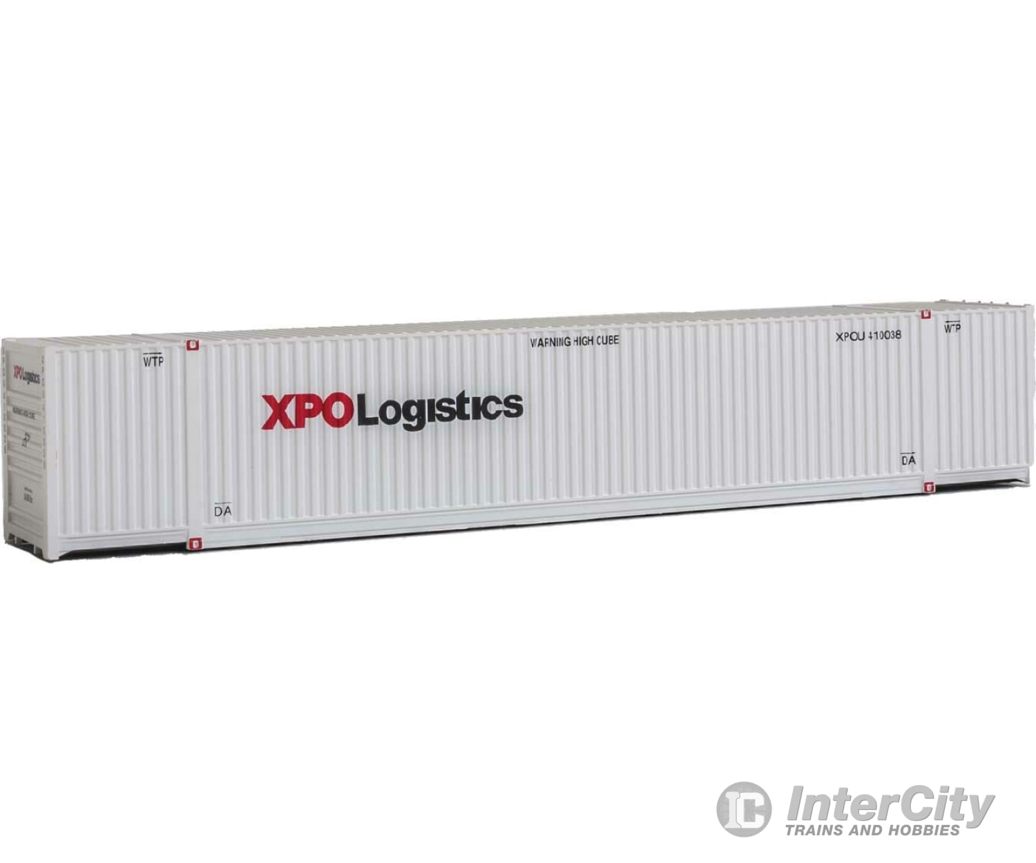 Walthers Scenemaster 8531 53’ Singamas Corrugated-Side Container - Assembled -- Xpo Logistics