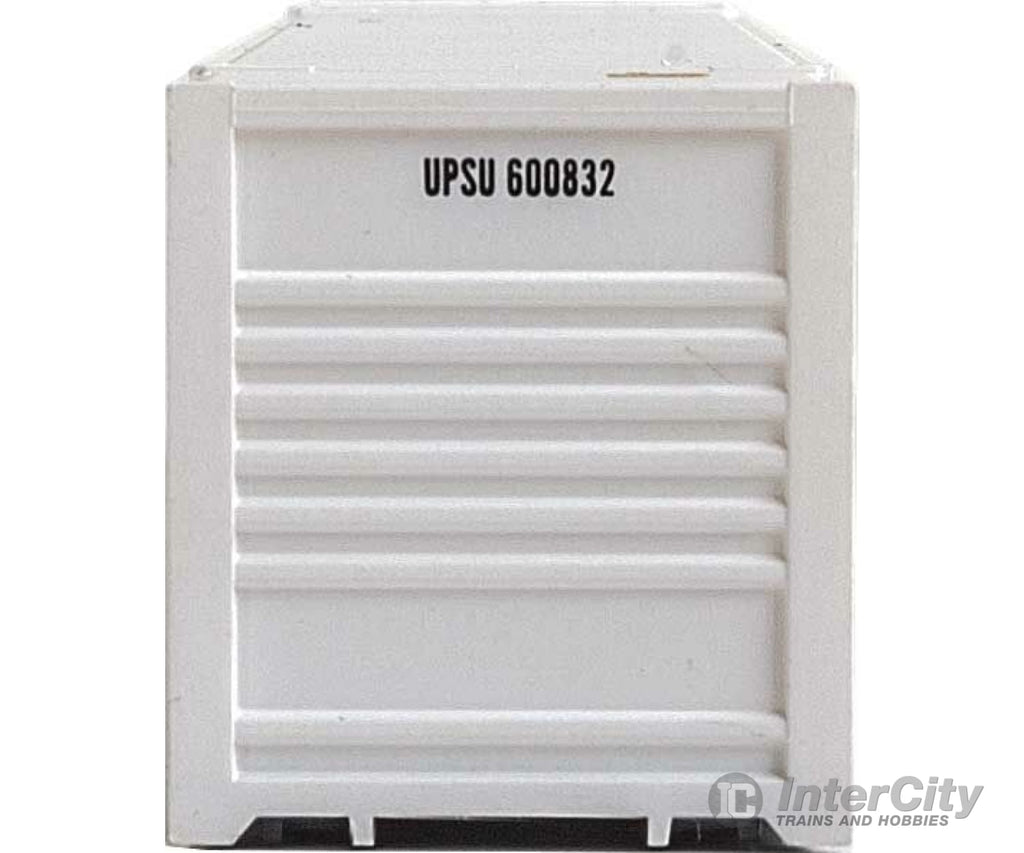 Walthers Scenemaster 8534 53’ Singamas Corrugated-Side Container - Assembled -- United Parcel