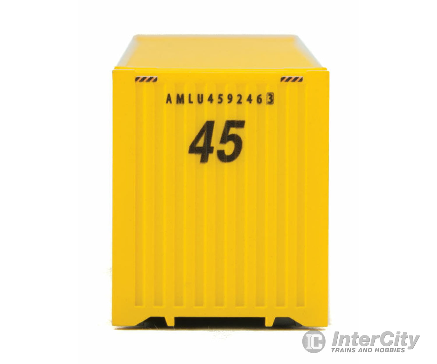 Walthers Scenemaster 8551 45’ Cimc Container - Assembled -- Antillean Line (Yellow Black Blue