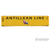 Walthers Scenemaster 8551 45’ Cimc Container - Assembled -- Antillean Line (Yellow Black Blue