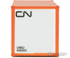 Walthers Scenemaster 8653 20 Smooth-Side Container - Ready To Run -- Canadian National (White Black;