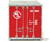 Walthers Scenemaster 8656 20’ Smooth-Side Container - Ready To Run -- Manchester Liners (Red