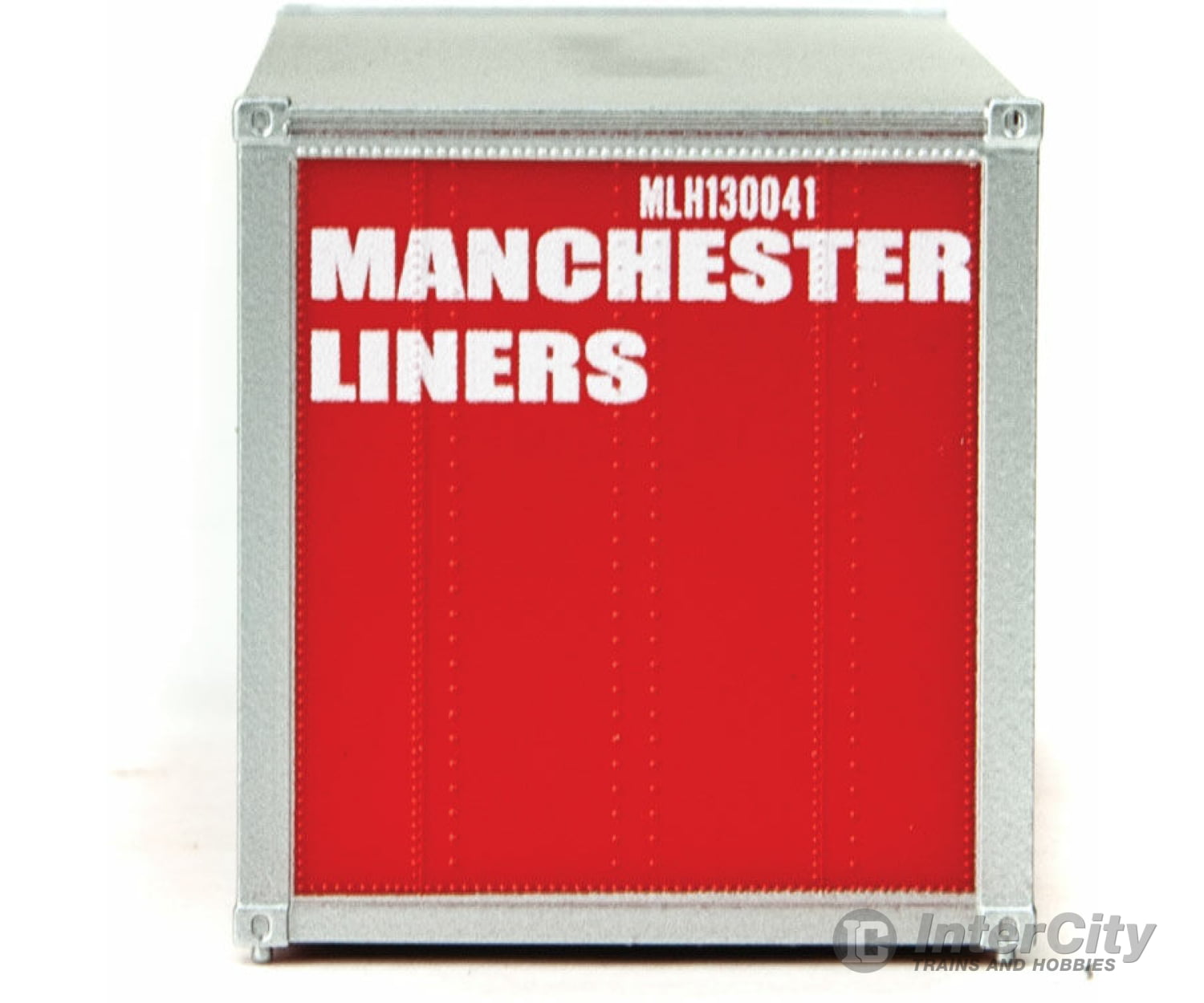 Walthers Scenemaster 8656 20’ Smooth-Side Container - Ready To Run -- Manchester Liners (Red