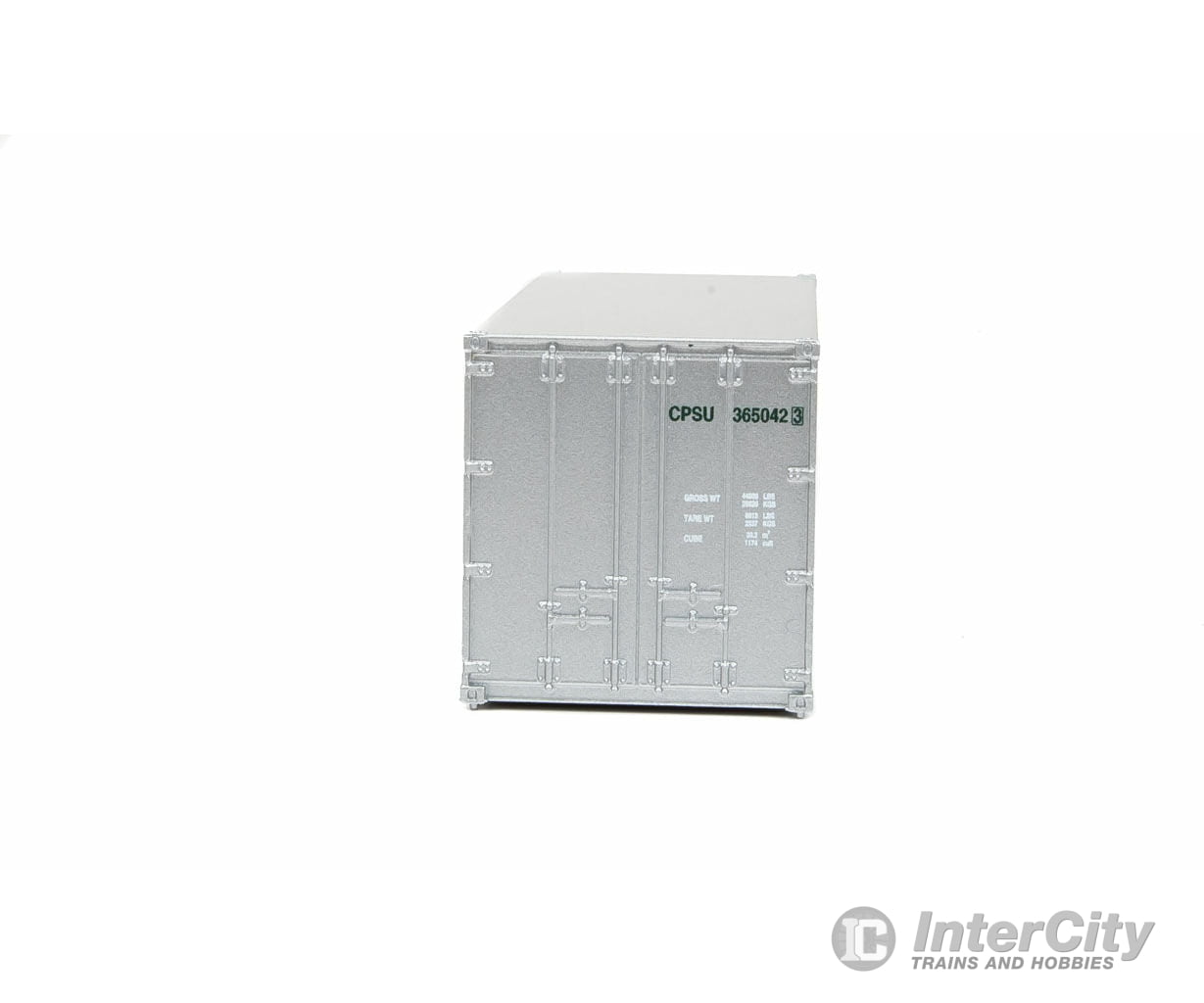 Walthers Scenemaster 8662 20 Smooth-Side Container - Ready To Run -- Cp Ships (White Green) Freight