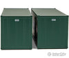 Walthers Scenemaster 8680 20’ Smooth-Side Container With Right Side Door 2-Pack - Ready To Run --