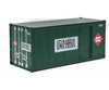 Walthers Scenemaster 8681 20’ Smooth-Side Container With Right Side Door 2-Pack - Ready To Run --