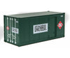 Walthers Scenemaster 8681 20’ Smooth-Side Container With Right Side Door 2-Pack - Ready To Run --