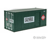 Walthers Scenemaster 8681 20’ Smooth-Side Container With Right Side Door 2-Pack - Ready To Run --