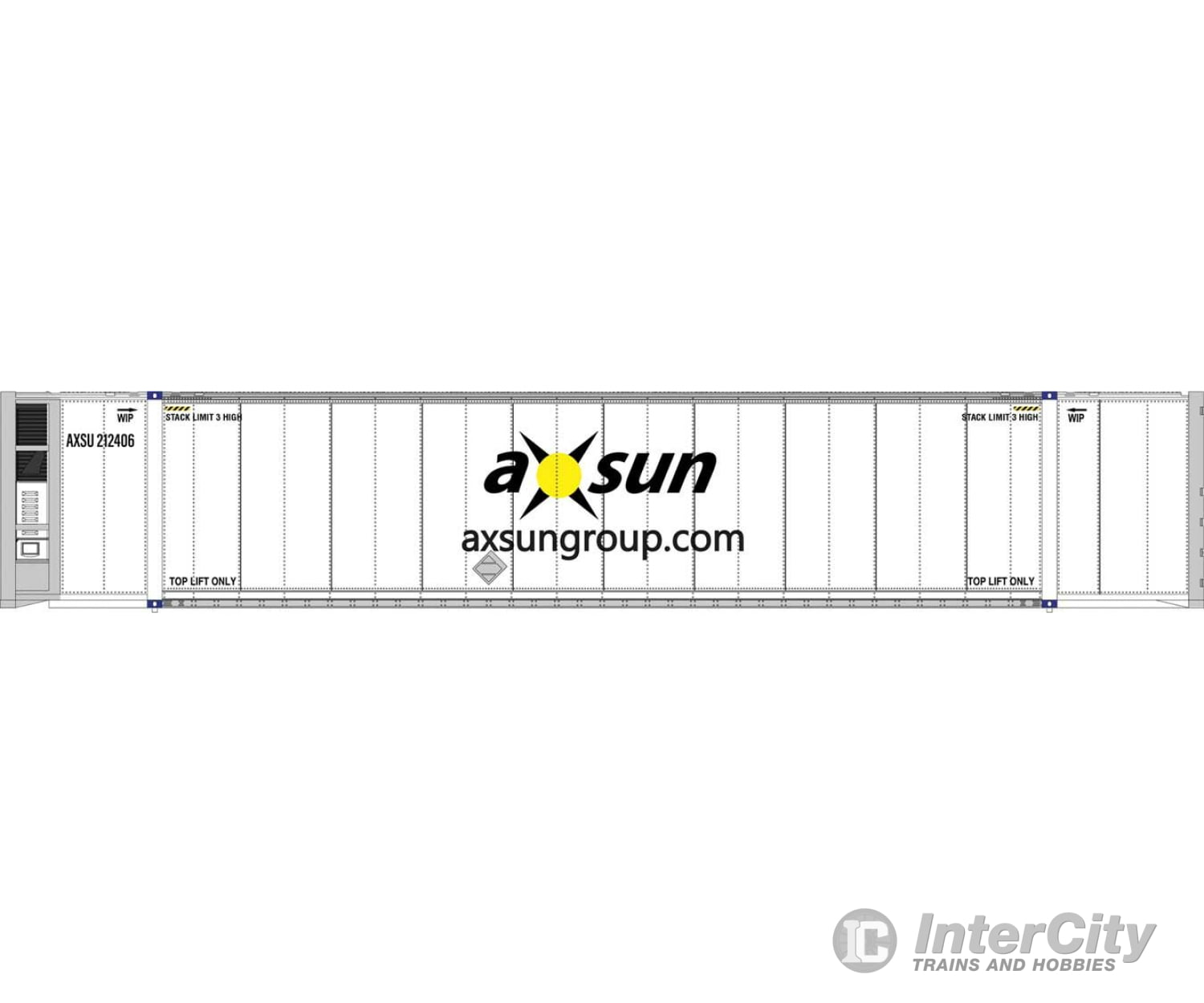 Walthers Scenemaster 8701 53’ Reefer Container - Ready To Run -- Axsun Freight Loads & Containers