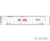 Walthers Scenemaster 8705 53’ Reefer Container - Ready To Run -- Hub Group Freight Loads &