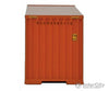 Walthers Scenemaster 8804 40’ Hi Cube Ribbed Side Container - Assembled -- Hapag-Lloyd Freight