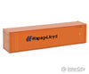 Walthers Scenemaster 8804 40’ Hi Cube Ribbed Side Container - Assembled -- Hapag-Lloyd Freight