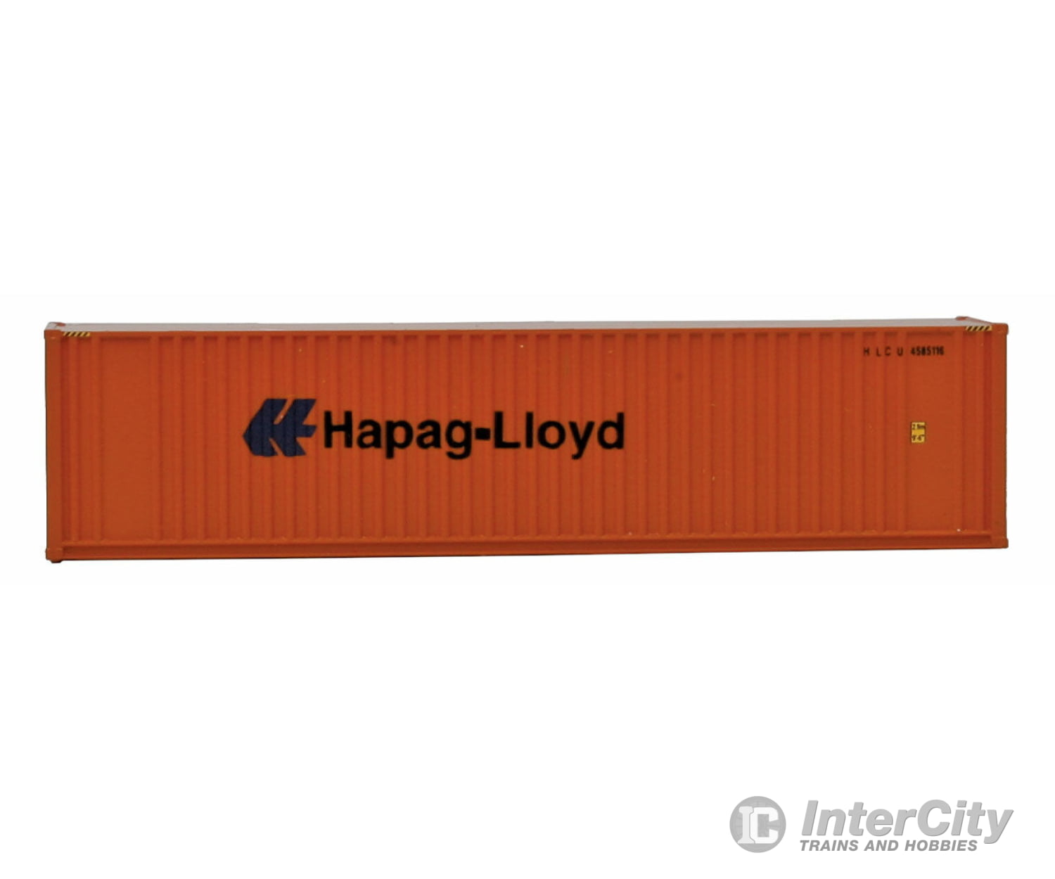 Walthers Scenemaster 8804 40’ Hi Cube Ribbed Side Container - Assembled -- Hapag-Lloyd Freight