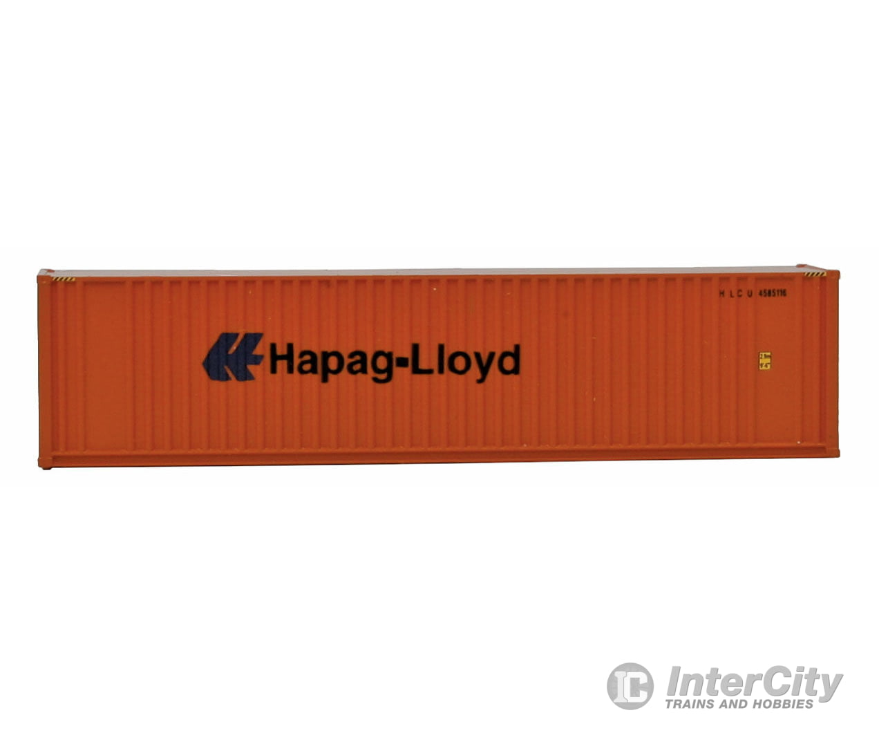 Walthers Scenemaster 8804 40’ Hi Cube Ribbed Side Container - Assembled -- Hapag-Lloyd Freight