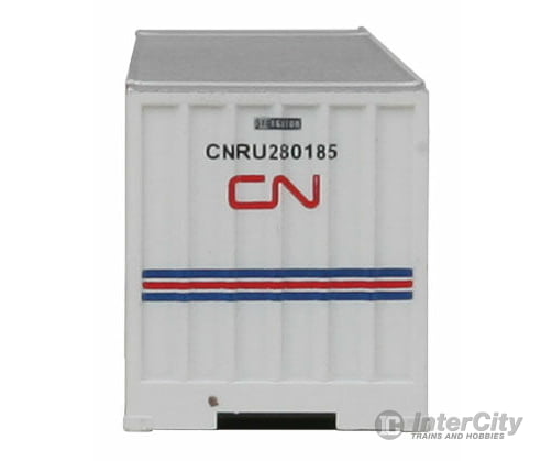 Walthers Scenemaster 8841 48’ Ribbed Side Container - Assembled -- Canadian National (Laser