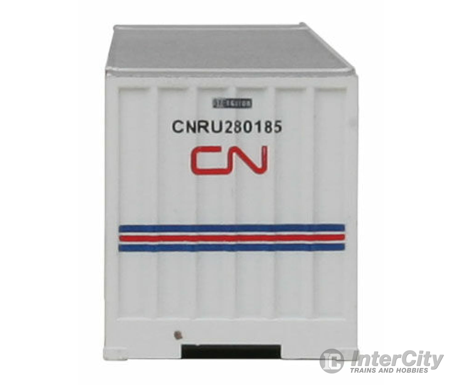 Walthers Scenemaster 8841 48’ Ribbed Side Container - Assembled -- Canadian National (Laser