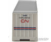 Walthers Scenemaster 8841 48’ Ribbed Side Container - Assembled -- Canadian National (Laser