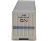 Walthers Scenemaster 8841 48’ Ribbed Side Container - Assembled -- Canadian National (Laser