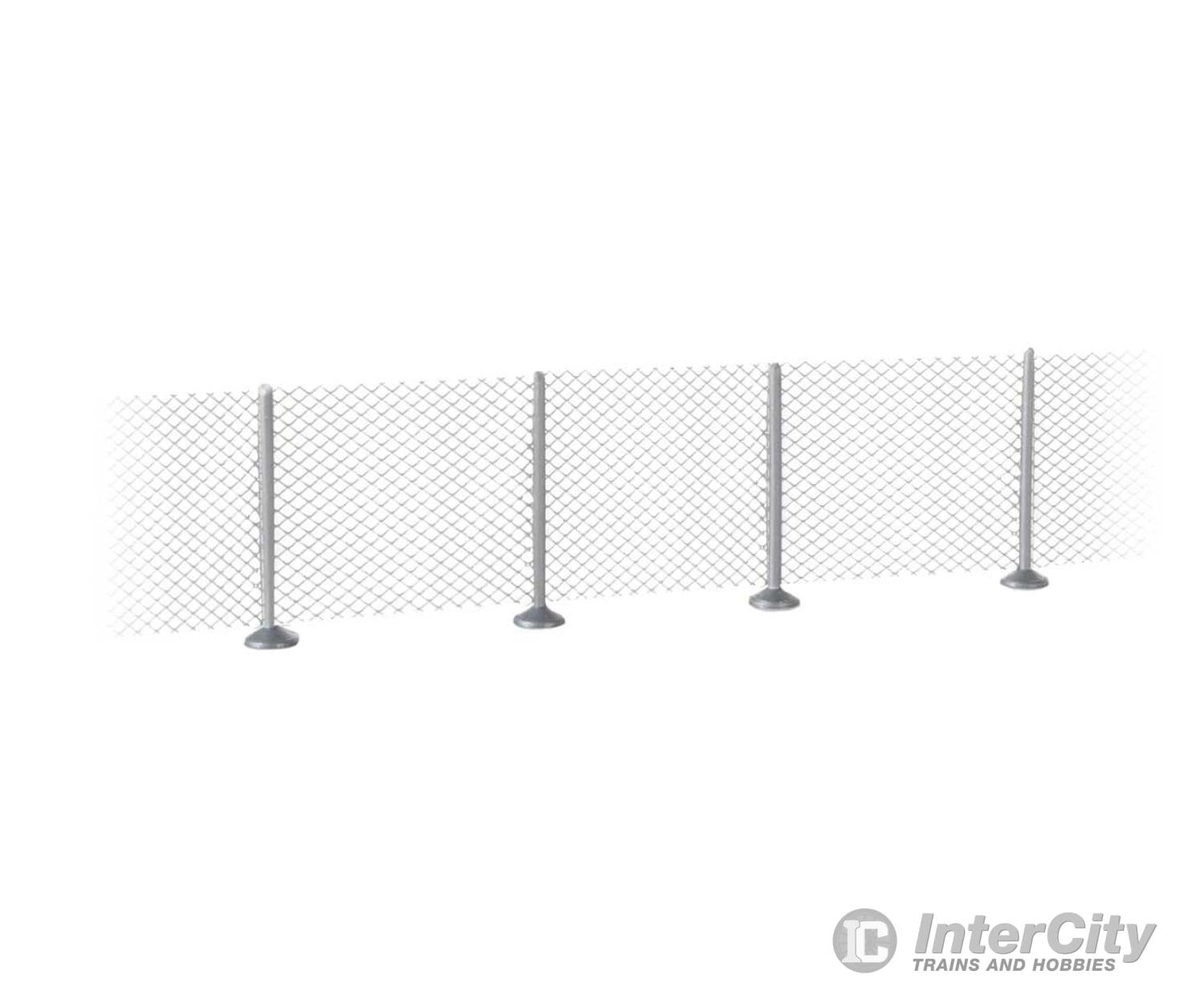 Walthers Scenemaster 9000 Metal Industrial Fence -- Kit - 23-5/8 X 5/8’ 60Cm 16Mm (32 Posts)