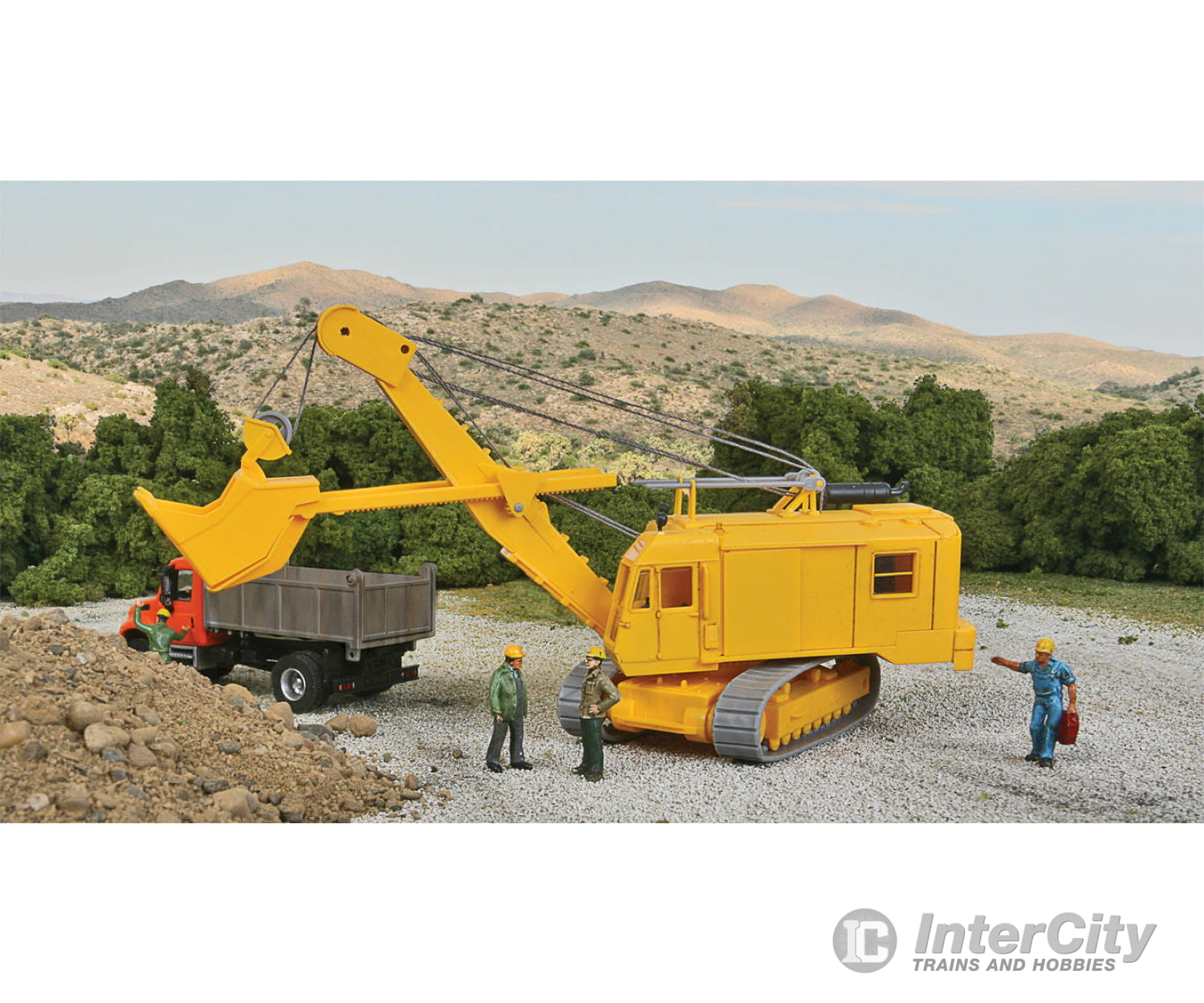 Walthers Scenemaster Ho 11001 Cable Excavator W/Bucket -- Kit Cars & Trucks