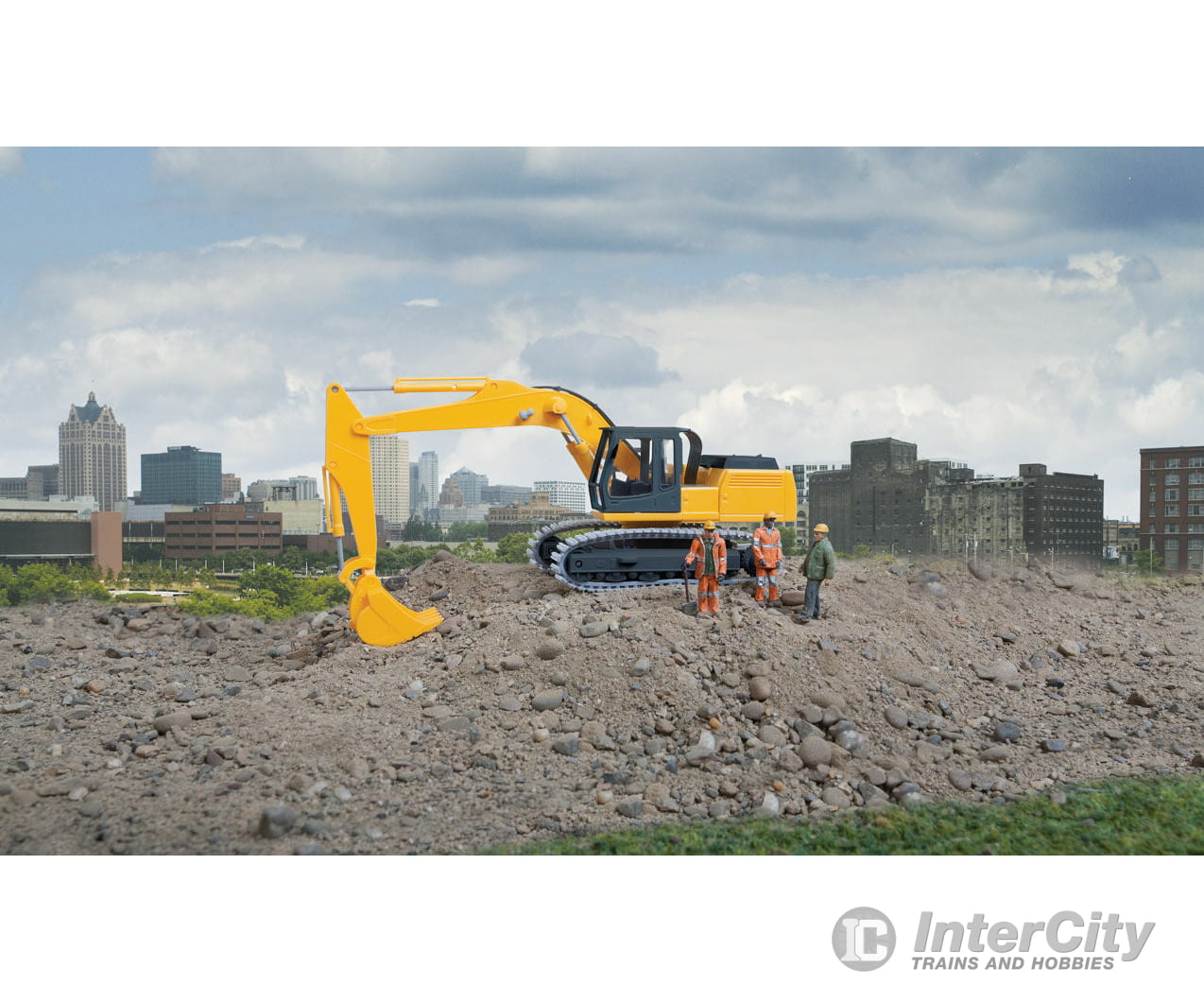 Walthers Scenemaster Ho 11005 Tracked Excavator -- Kit Cars & Trucks