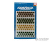 Walthers Scenemaster Ho 1137 Short Mixed Weed Tufts Pkg(104) -- Height: 1/4’.6Cm Scenery Details