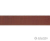 Walthers Scenemaster Ho 1257 Flexible Self-Adhesive Paved Roadway -- Cobblestone (Red) - 39-3/8 X