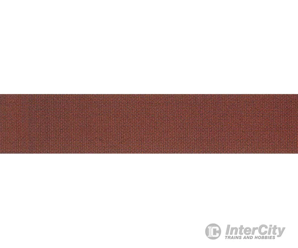 Walthers Scenemaster Ho 1257 Flexible Self-Adhesive Paved Roadway -- Cobblestone (Red) - 39-3/8 X