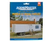Walthers Scenemaster Ho 2901 Construction Site Storage Trailer -- Kit Structures