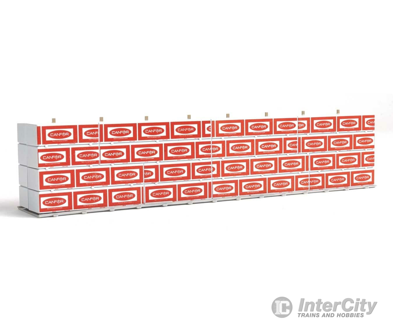 Walthers Scenemaster Ho 3121 Wrapped Lumber Load For Walthersproto Cc&F Bulkhead Flatcar -- Canadian