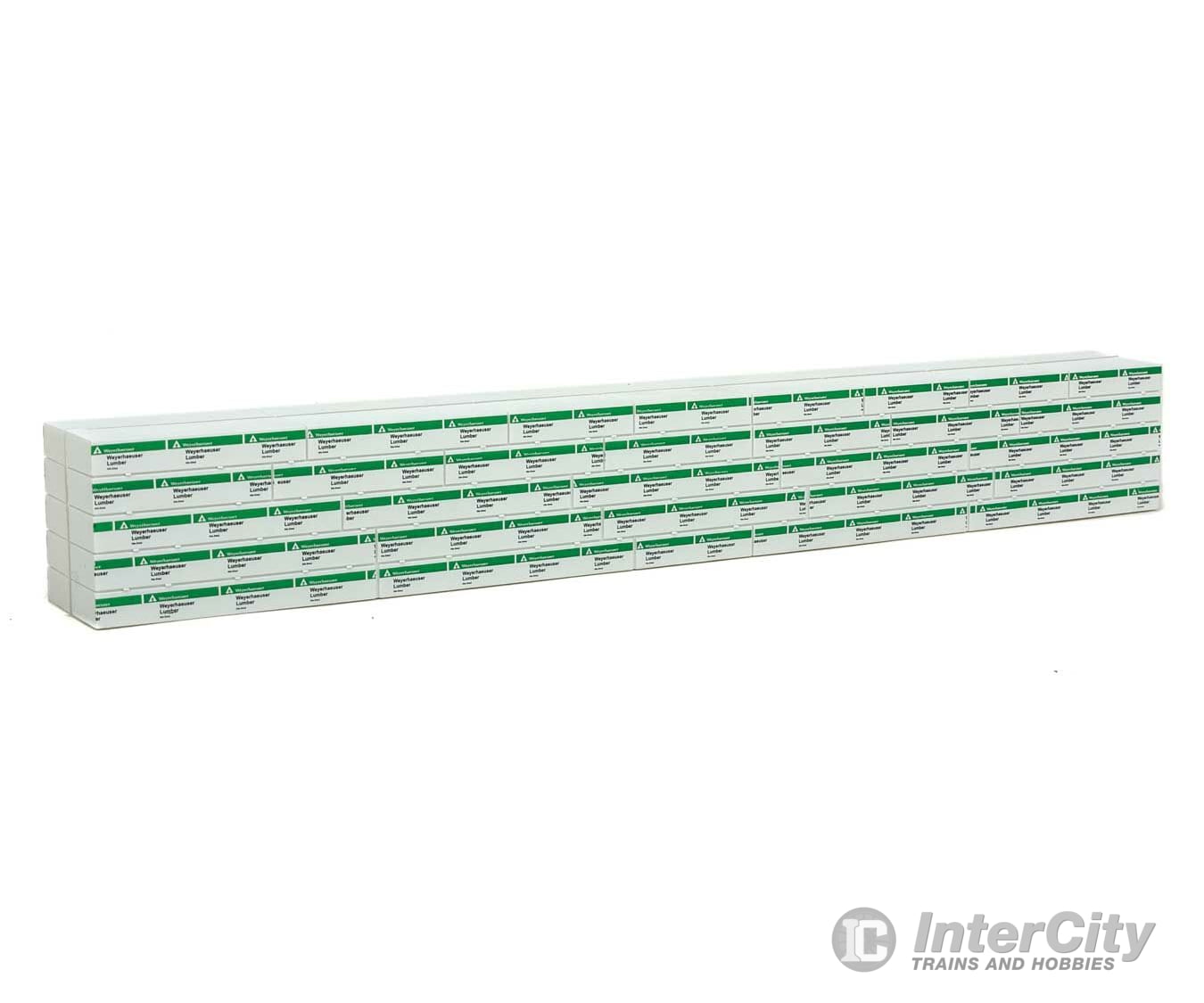 Walthers Scenemaster Ho 3161 Wrapped Lumber Load For Walthersmainline 72 Centerbeam Flatcar --