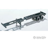 Walthers Scenemaster Ho 4105 Extendible Container Chassis - Kit Cars & Trucks