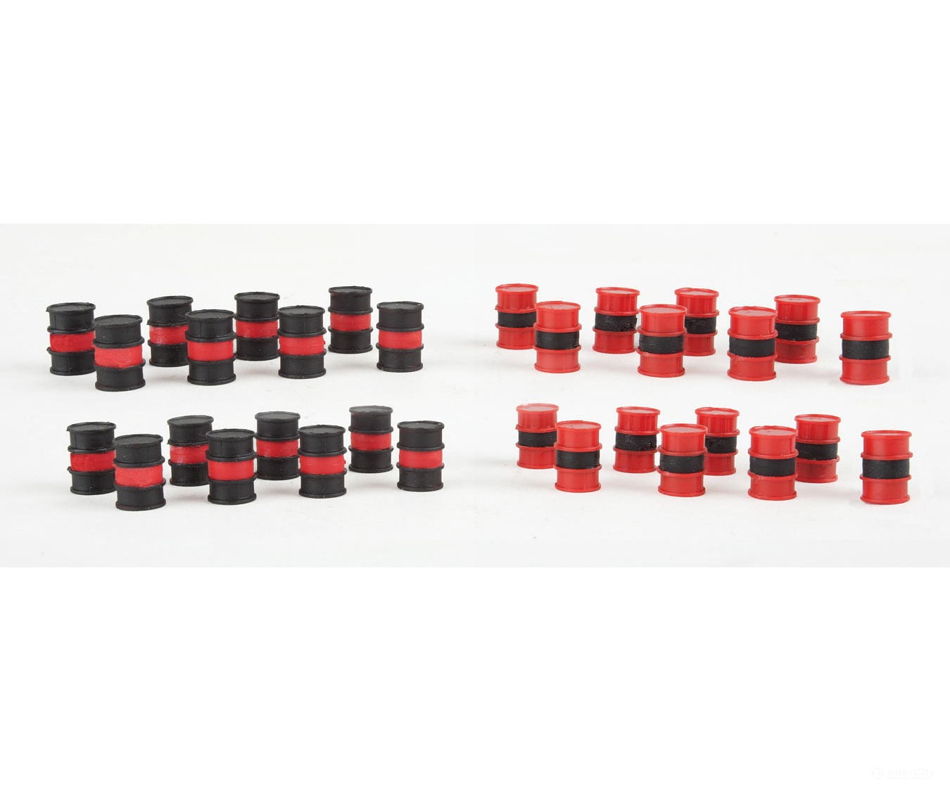 Walthers Scenemaster Ho 4152 Oil Drums Pkg(24) -- Kit Scenery Details