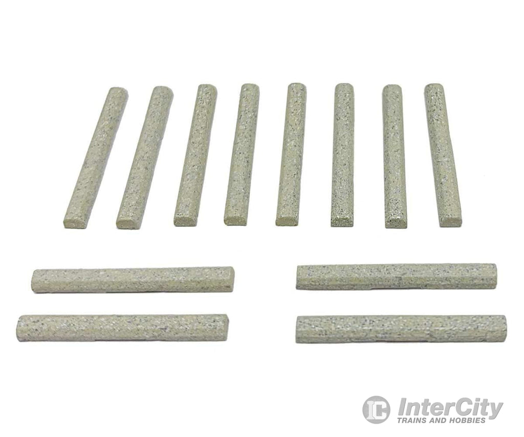 Walthers Scenemaster Ho 4178 Parking Lot Concrete Bumpers Pkg(12) Scenery Details