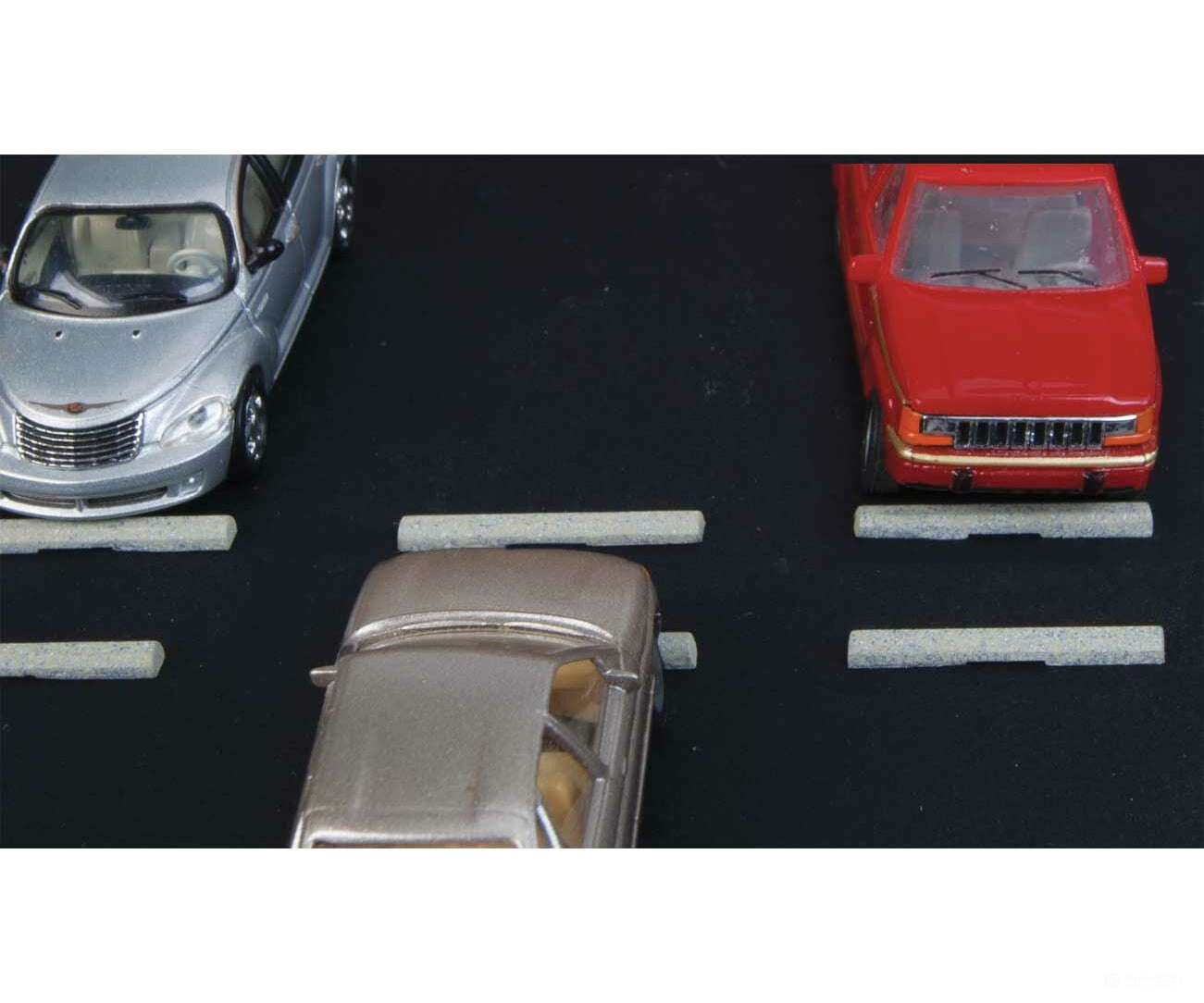 Walthers Scenemaster Ho 4178 Parking Lot Concrete Bumpers Pkg(12) Scenery Details