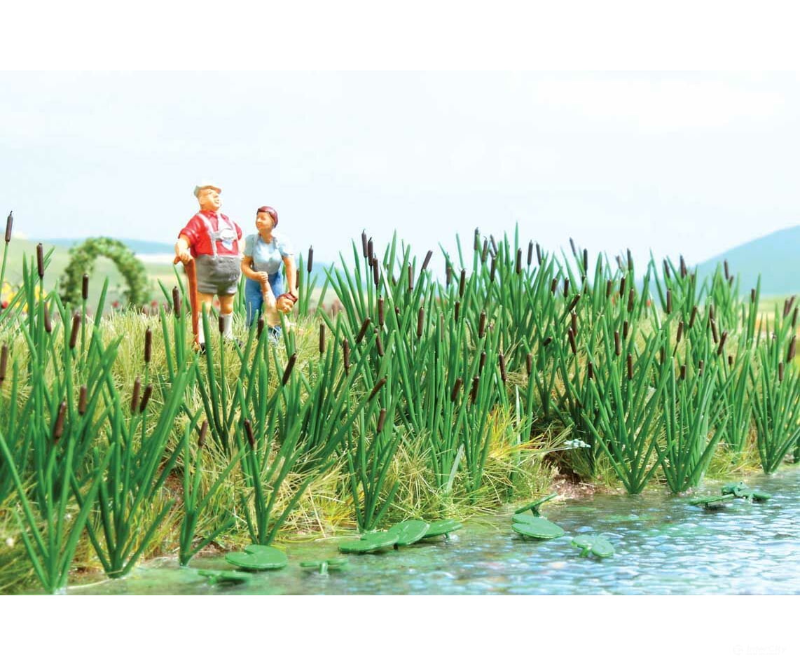 Walthers Scenemaster Ho 4179 Cattails -- Kit Pkg(60) Scenery Details