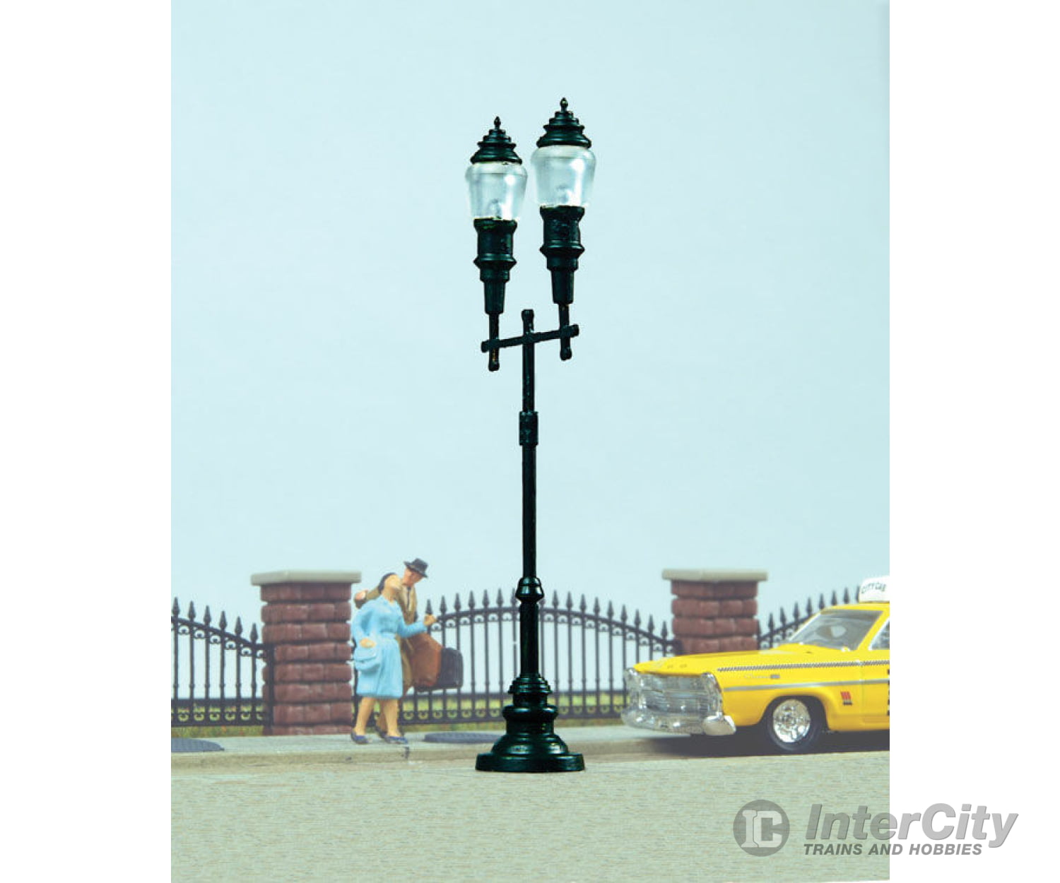 Walthers Scenemaster Ho 4308 Double-Arm Street Light Lights & Electronics