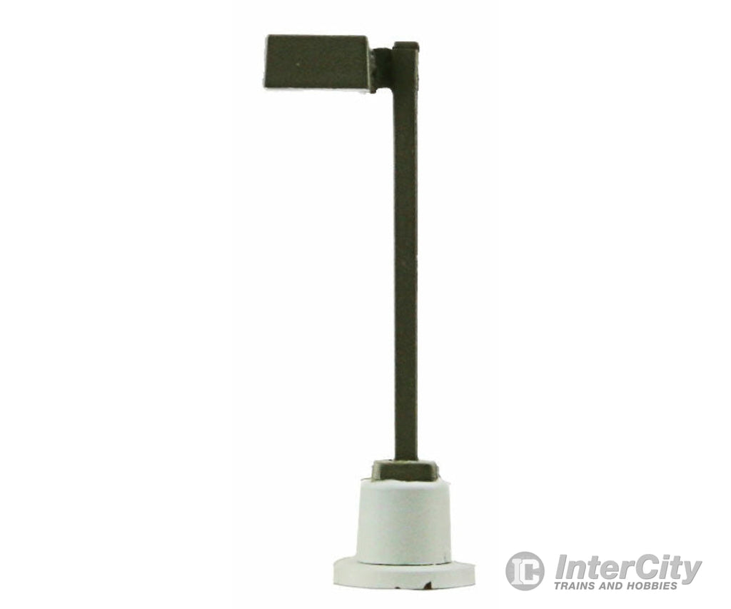 Walthers Scenemaster Ho 4321 Modern Square Short Entrance Light -- 1-5/8 X 5/8 4.1 1.5Cm Lights &