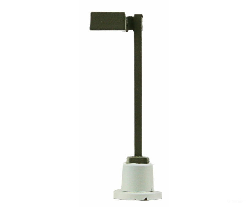 Walthers Scenemaster Ho 4321 Modern Square Short Entrance Light -- 1-5/8 X 5/8 4.1 1.5Cm Lights &