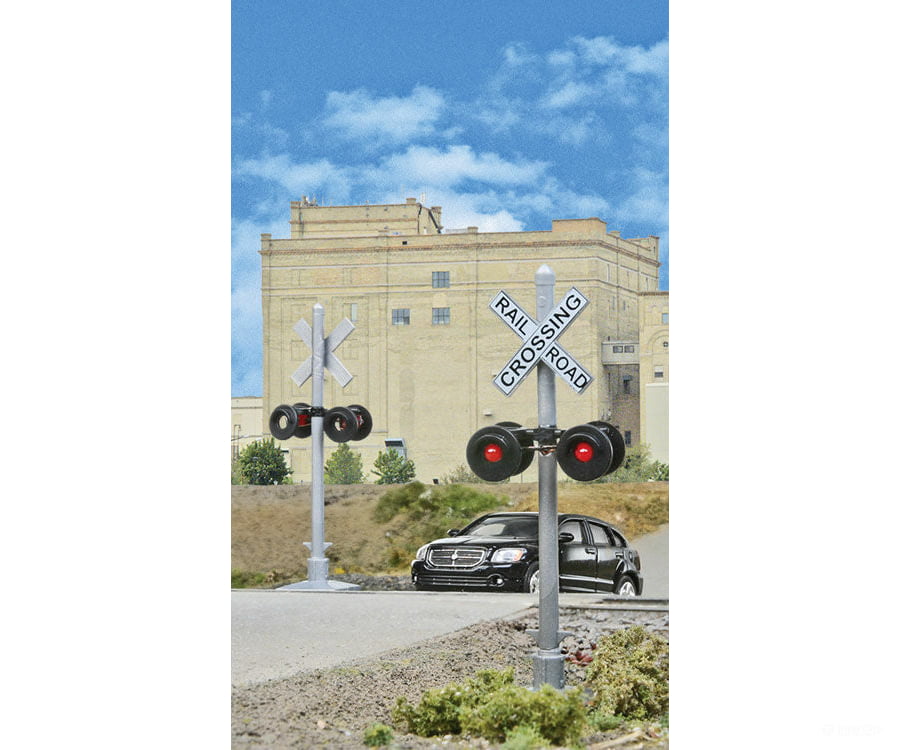 Walthers Scenemaster Ho 4333 Crossing Flashers -- Set Of 2 Working Signals (Use With Signal