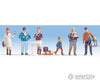 Walthers Scenemaster Ho 6069 Holiday Shoppers Pkg(6) -- Wearing Winter Clothes Figures