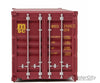 Walthers Scenemaster Ho 8059 20 Corrugated Container - Assembled -- Mediterranean Shipping Co. (Msc)