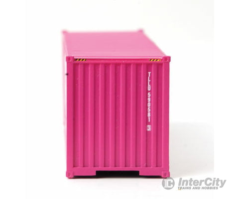 Walthers Scenemaster Ho 8275 40 Hi-Cube Corrugated-Side Container - Assembled -- Ocean Network