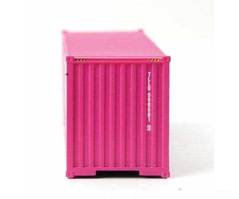 Walthers Scenemaster Ho 8275 40 Hi-Cube Corrugated-Side Container - Assembled -- Ocean Network