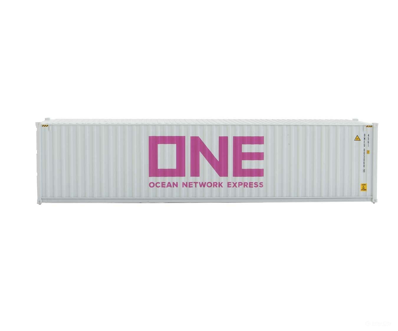 Walthers Scenemaster Ho 8276 40 Hi-Cube Corrugated-Side Container - Assembled -- Ocean Network