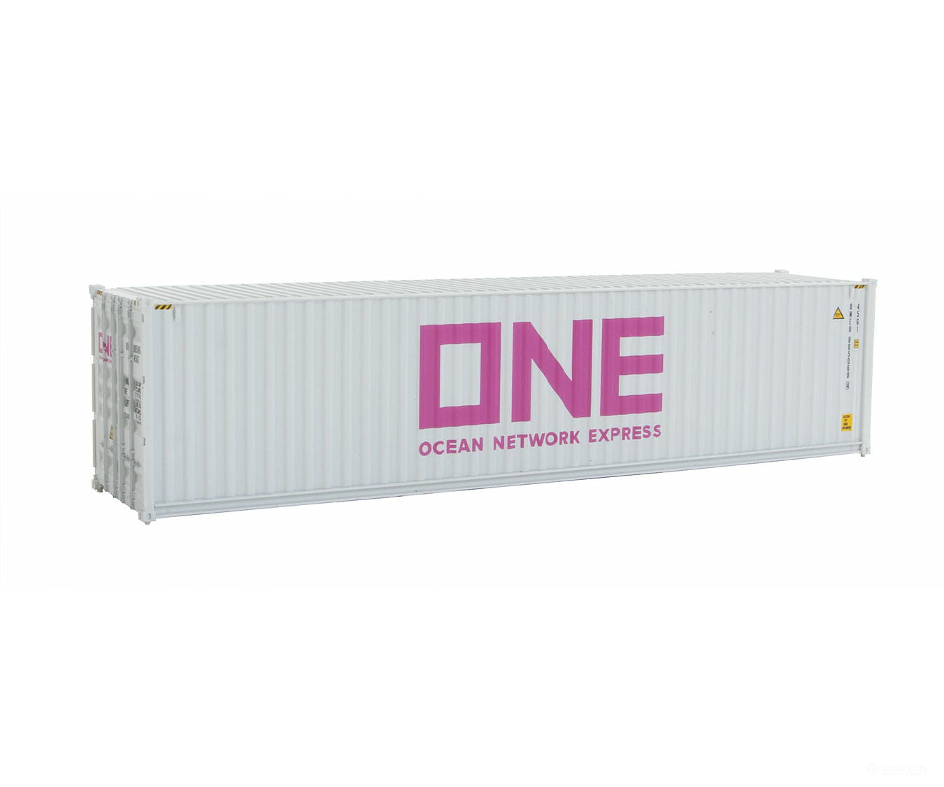 Walthers Scenemaster Ho 8276 40 Hi-Cube Corrugated-Side Container - Assembled -- Ocean Network