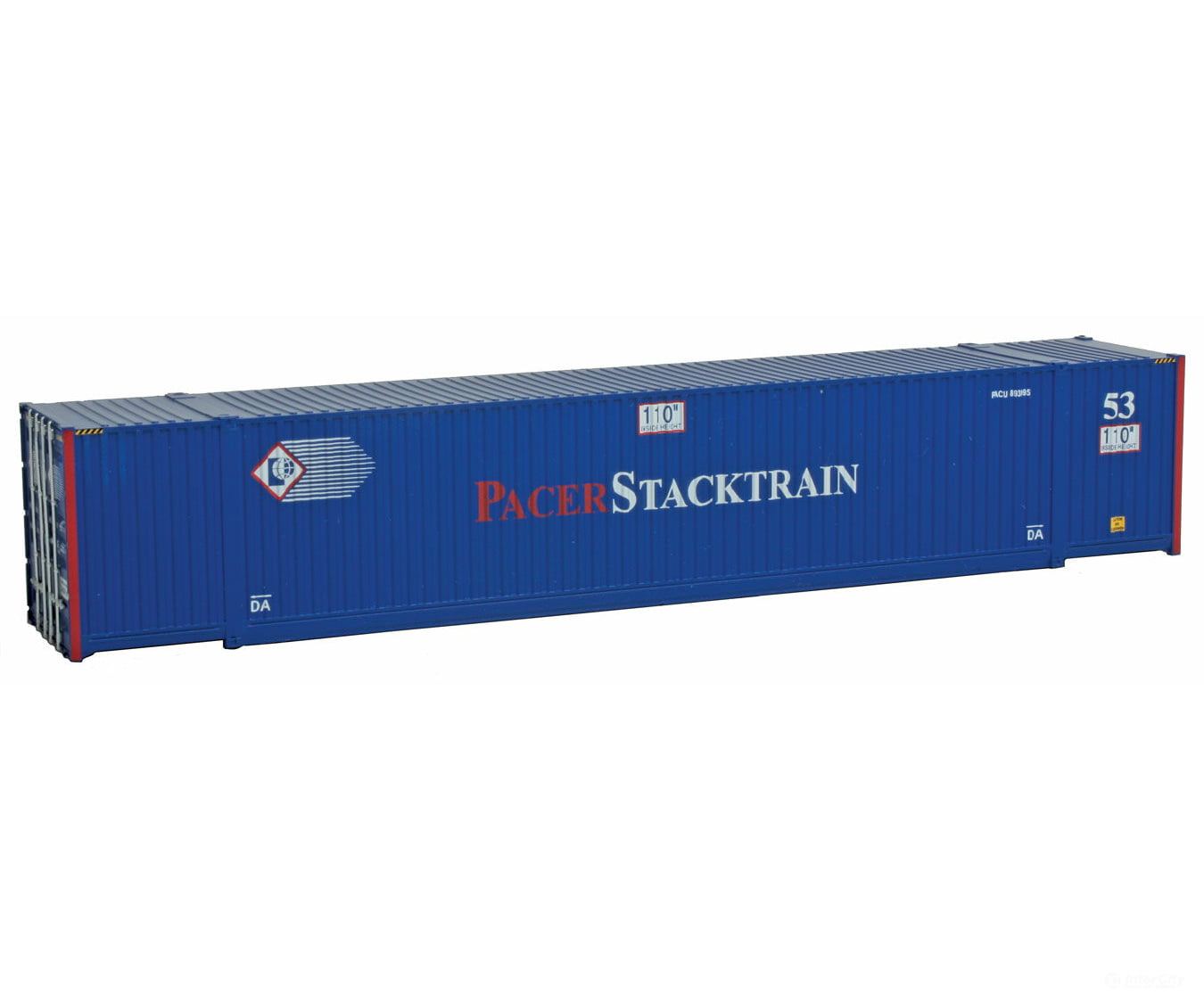 Walthers Scenemaster Ho 8507 53’ Singamas Corrugated Side Container - Ready To Run -- Pacer
